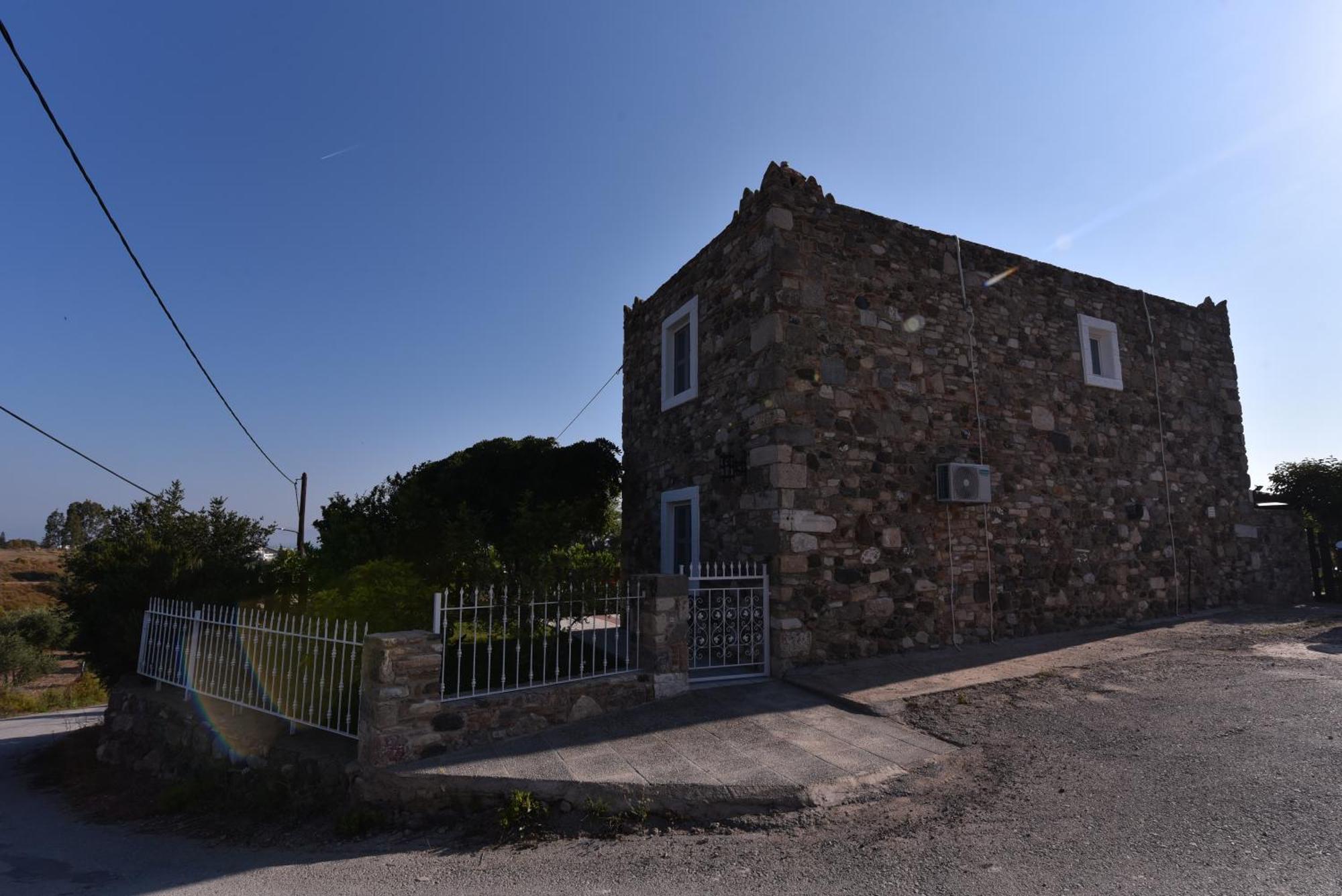 Traditional Kos Villa With Swimming Pool, Lawn Yard And Bbq Exterior foto