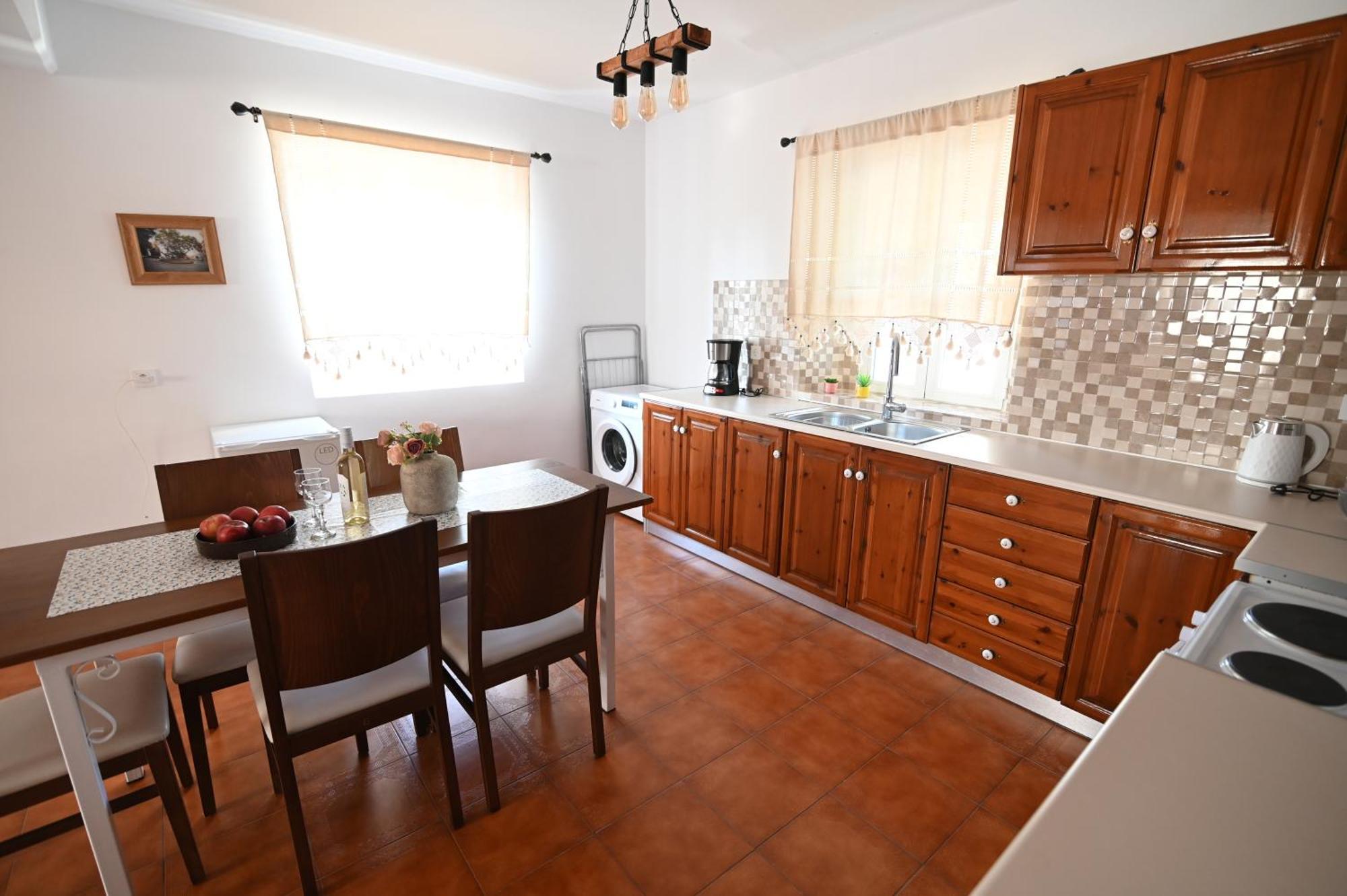 Traditional Kos Villa With Swimming Pool, Lawn Yard And Bbq Exterior foto
